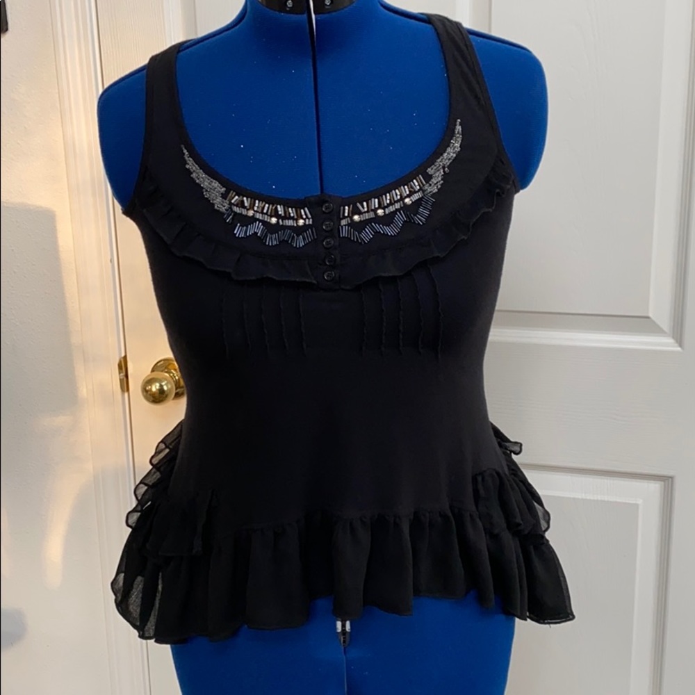 Willow & Clay Ruffled Tank - Picture 3 of 8